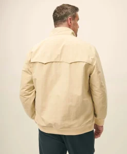 Big & Tall Bomber Jacket in Cotton Blend