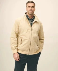 Big & Tall Bomber Jacket in Cotton Blend