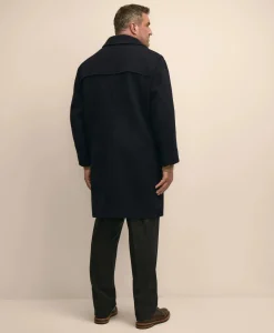 Big & Tall Classic Wool Duffle Coat