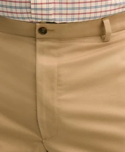 Big & Tall 10" Flat Front Stretch Advantage Chino® Shorts