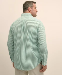 Big & Tall Friday Shirt, Poplin Bengal Stripe