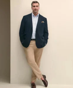 Big & Tall Hopsack Blazer