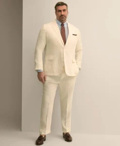 Big & Tall Linen Suit Pants
