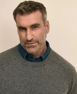 Big & Tall 3-Ply Cashmere Crewneck Sweater