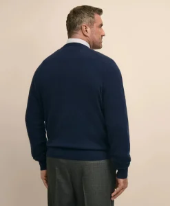 Big & Tall 3-Ply Cashmere Crewneck Sweater