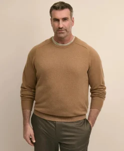 Big & Tall 3-Ply Cashmere Crewneck Sweater