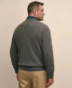Big & Tall 3-Ply Cashmere Crewneck Sweater