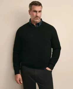 Big & Tall 3-Ply Cashmere Crewneck Sweater