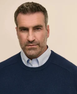 Big & Tall 3-Ply Cashmere Crewneck Sweater