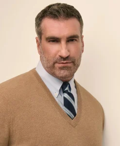 Big & Tall 3-Ply Cashmere V-Neck Sweater