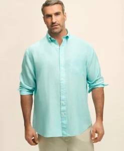 Big & Tall Sport Shirt, Irish Linen
