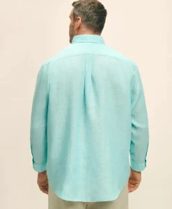 Big & Tall Sport Shirt, Irish Linen
