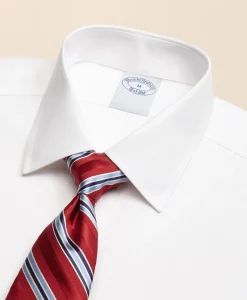 Big & Tall Stretch Dress Shirt, Non-Iron Pinpoint Spread Collar