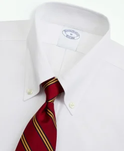 Big & Tall Stretch Dress Shirt, Non-Iron Pinpoint Button-Down Collar