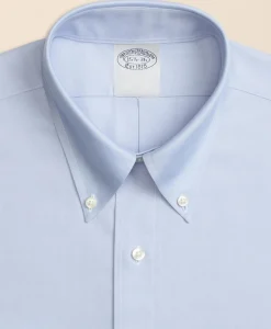 Big & Tall Stretch Dress Shirt, Non-Iron Pinpoint Button-Down Collar