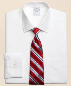 Big & Tall Stretch Dress Shirt, Non-Iron Pinpoint Spread Collar