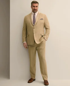 Big & Tall Stretch Wool Suit Pants