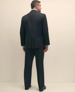 Big & Tall Stretch Wool Two-Button 1818 Suit