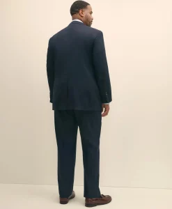 Big & Tall Stretch Wool Two-Button 1818 Suit