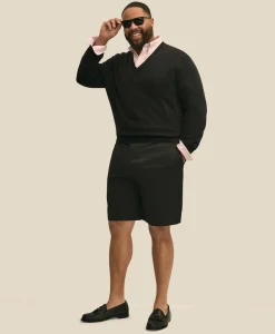 Big & Tall Supima® Cotton V-Neck Sweater
