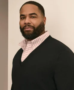 Big & Tall Supima® Cotton V-Neck Sweater