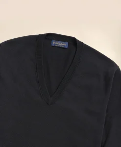 Big & Tall Supima® Cotton V-Neck Sweater