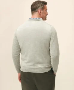 Big & Tall Ultimate Merino Wool Crewneck Sweater
