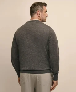 Big & Tall Ultimate Merino Wool Crewneck Sweater