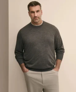 Big & Tall Ultimate Merino Wool Crewneck Sweater