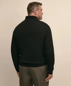 Big & Tall Ultimate Merino Wool Quarter-Zip Sweater