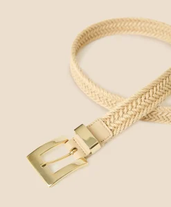 B-Low the Belt Linen Braided Belt