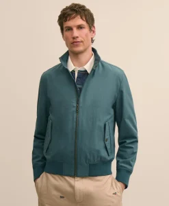 Bomber Jacket in Cotton Blend