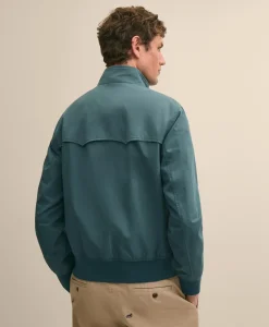 Bomber Jacket in Cotton Blend