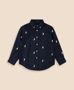 Boys Cotton Oxford Sport Shirt