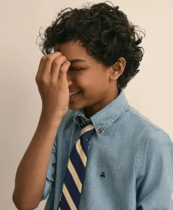 Boys Friday Shirt, Chambray