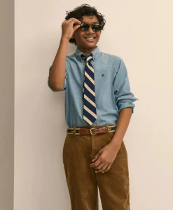 Boys Friday Shirt, Chambray