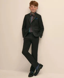 Boys Friday Shirt, Poplin Fun Check