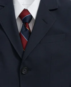 Boys Junior Two-Button Wool Suit Jacket