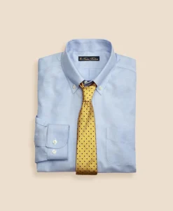 Boys Non-Iron Supima® Oxford Polo Button-Down Dress Shirt