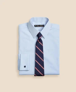 Boys Non-Iron Supima® Pinpoint Cotton French Cuff Dress Shirt