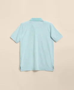 Boys Performance Series Micro-Stripe Polo