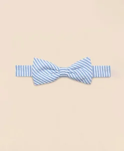 Boys Seersucker Bow Tie