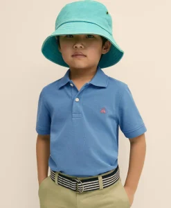 Boys Short-Sleeve Pique Polo