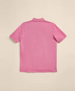 Boys Short-Sleeve Pique Polo