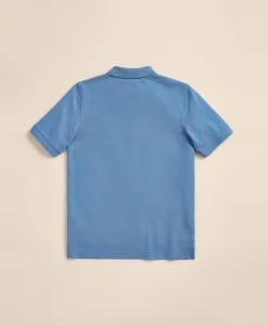 Boys Short-Sleeve Pique Polo