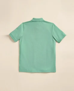 Boys Short-Sleeve Pique Polo