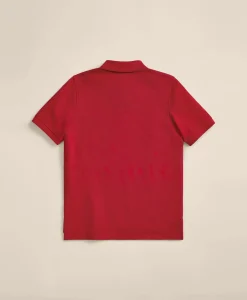 Boys Short-Sleeve Pique Polo