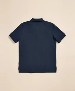 Boys Short-Sleeve Pique Polo