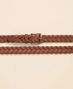 Braided Leather Belt