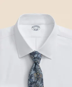 Brooks Brothers Explorer Collection Non-Iron Twill Ainsley Collar, Dress Shirt